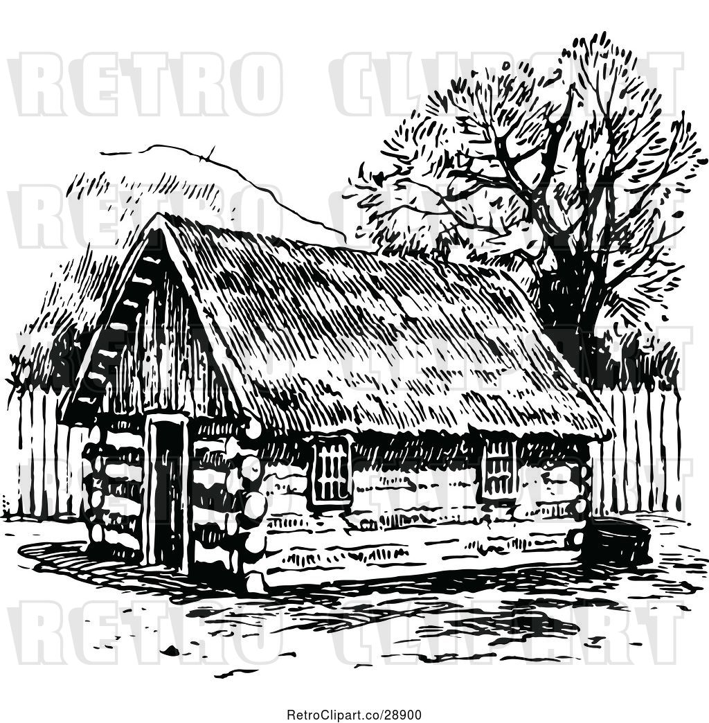 Vector Clip Art Of Retro Log Cabin 1024x1044 Vector Clip Art Of Retro Log Cabin
