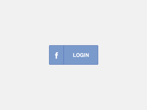 300x225 Facebook Login Button Free Images