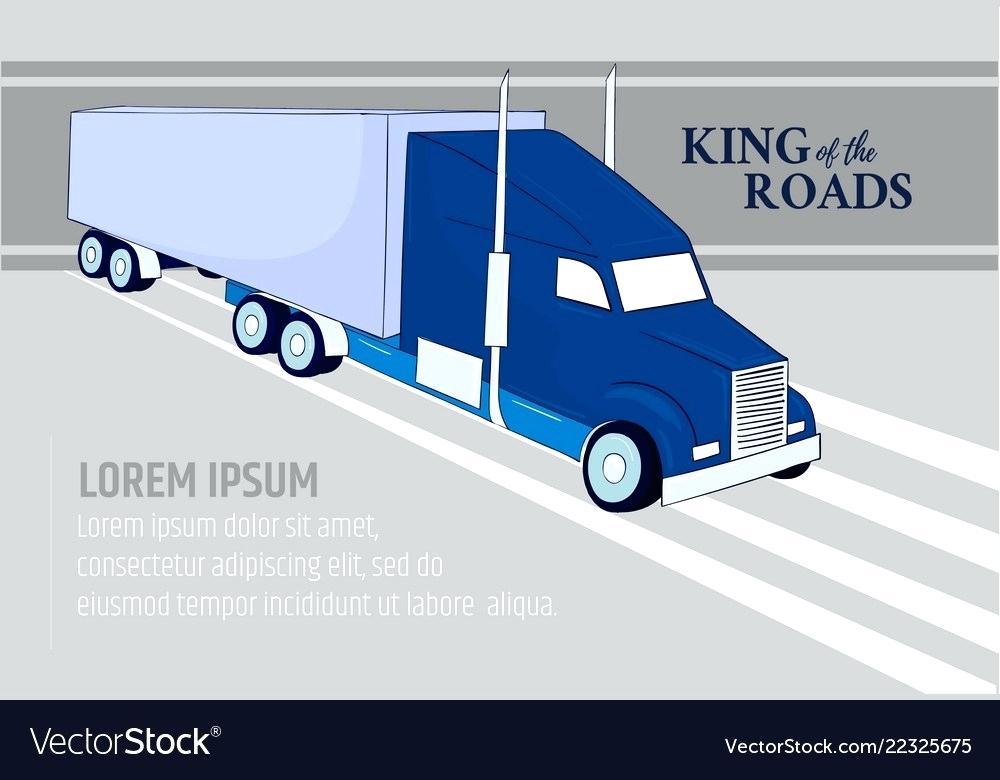 1000x780 Logistic Banner Template Truck Symbol Logistics Vector Image