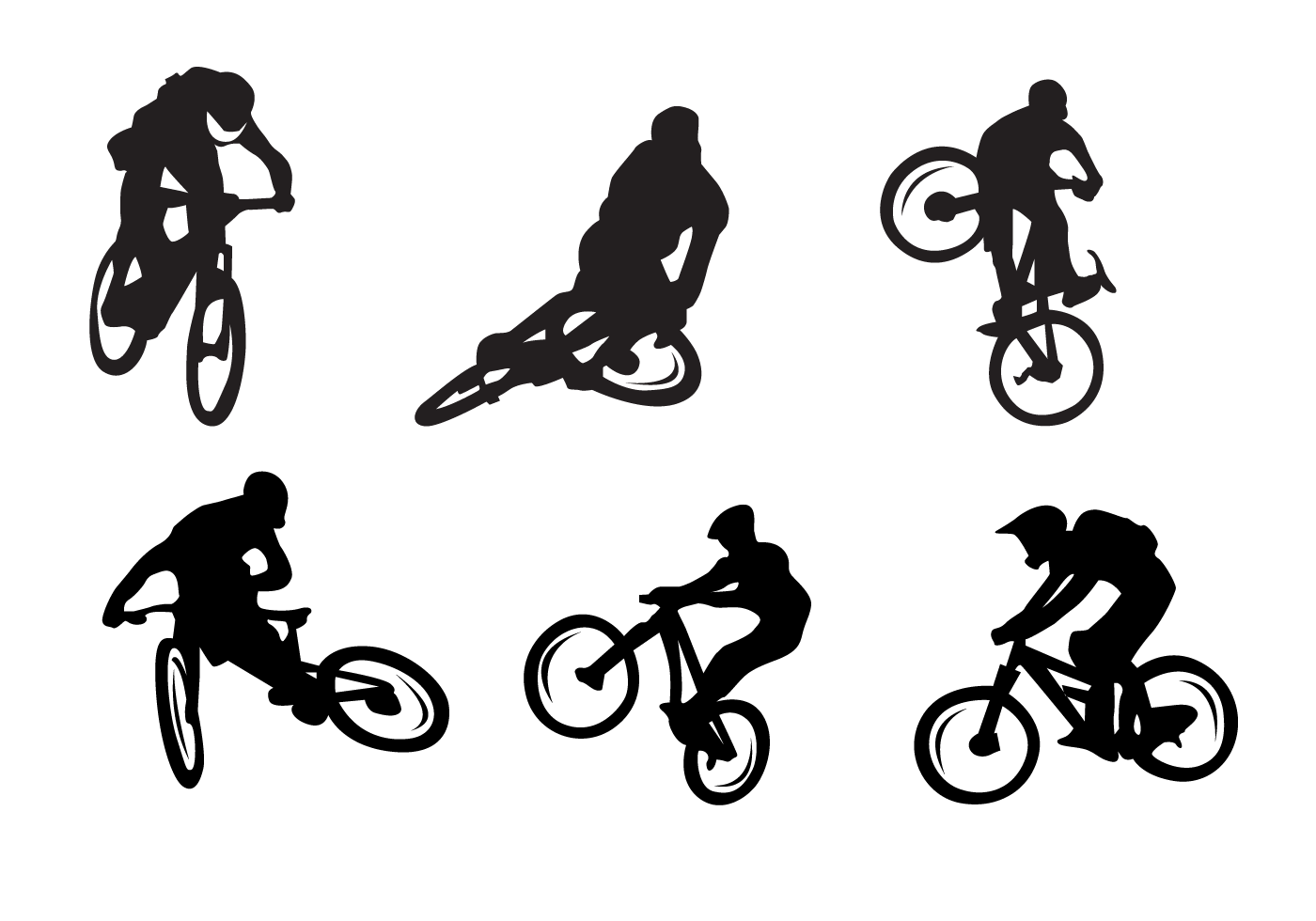 Bmx Free Vector Art 1400x980 Bmx Free Vector Art