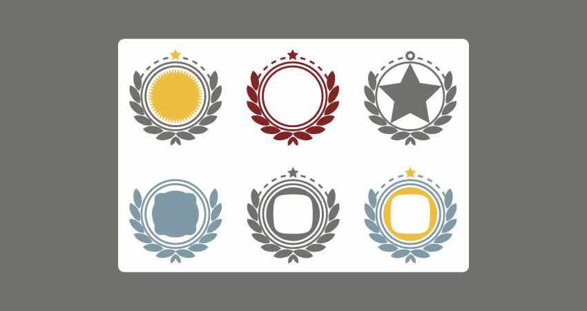 Free Ornaments, Frames Borders Vector Templates 850x450 Free Ornaments, Frames Borders Vector Templates