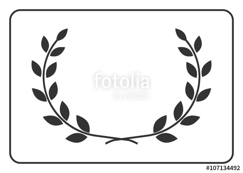 A Laurel Wreath Icon Border Symbol Of Victory And Achievement 500x357 A Laurel Wreath Icon Border Symbol Of Victory And Achievement