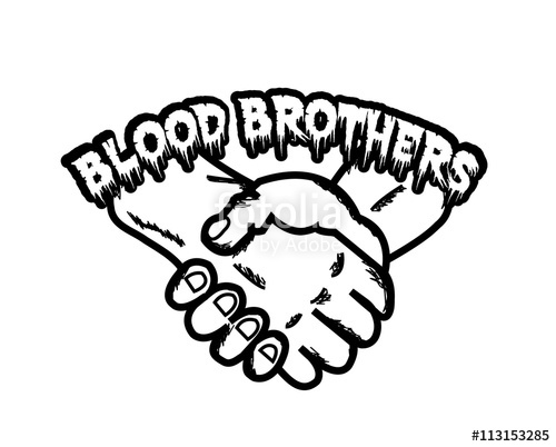 Blood Brothers Stock Image And Royalty Free Vector 500x402 Blood Brothers Stock Image And Royalty Free Vector