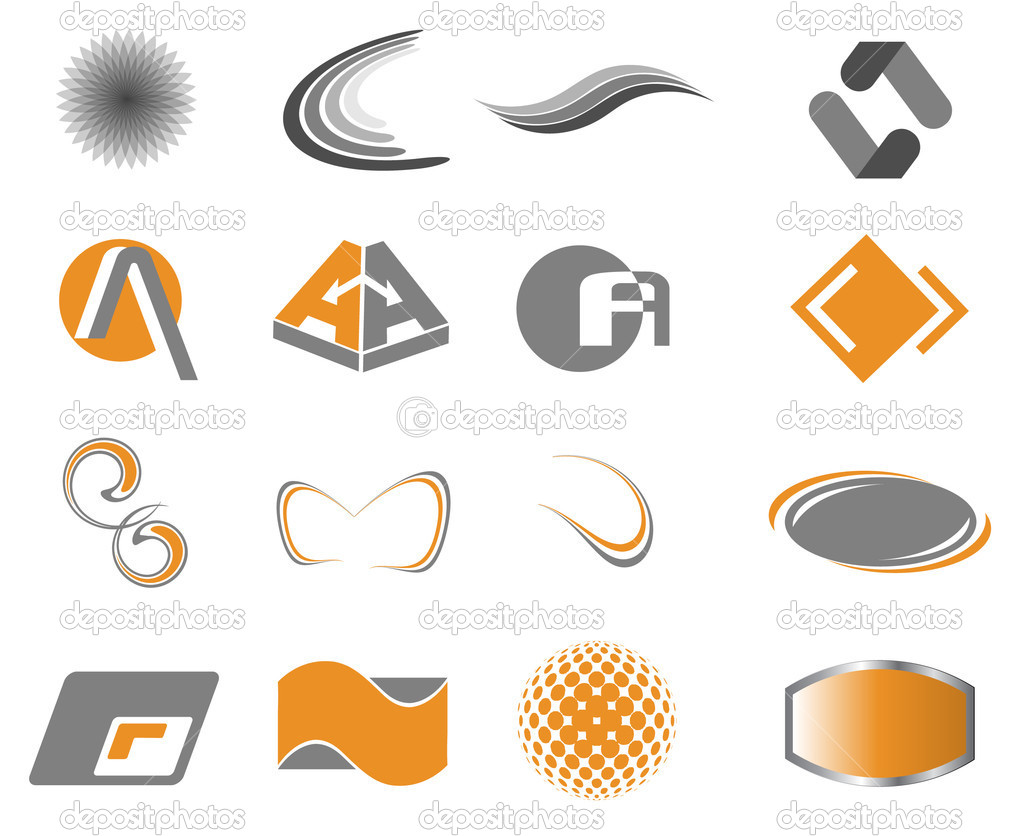 1023x836 Corporate Logo Elements Vector Images