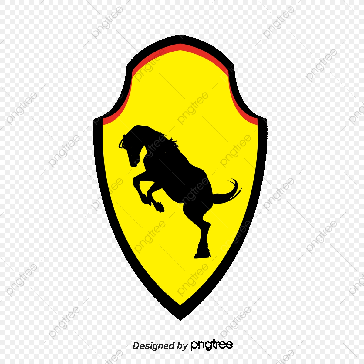 Ferrari, Logo Png And Vector With Transparent Background 1200x1200 Ferrari, Logo Png And Vector With Transparent Background