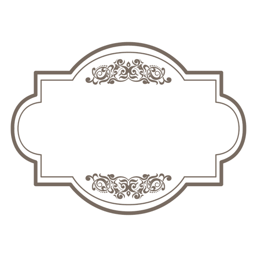 Square Round Floral Frame 512x512 Square Round Floral Frame