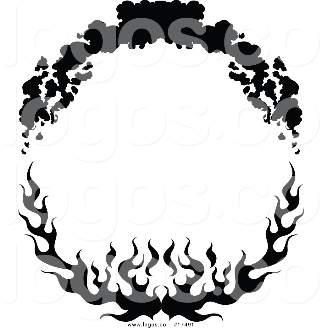 Vector Logo Of A Black And White Frame Fire Design Element 1024x1044 Vector Logo Of A Black And White Frame Fire Design Element