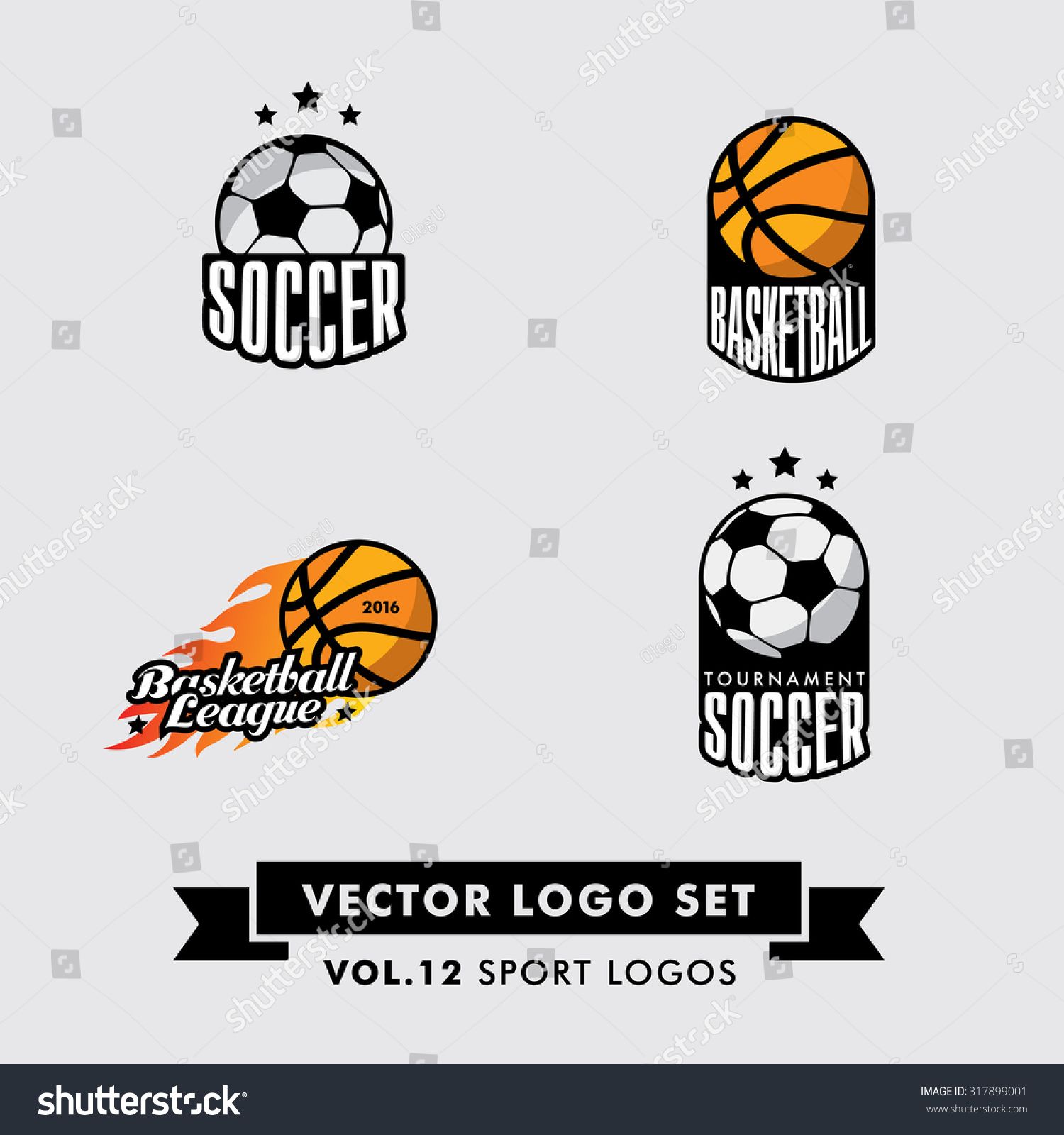 Retro Vintage Hipster Sport Vector Logo Set Soccer, Football 1500x1600 Retro Vintage Hipster Sport Vector Logo Set Soccer, Football