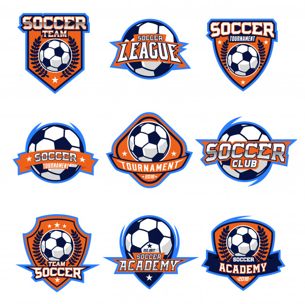 Soccer Logo Vector Set Vector Premium Download 626x623 Soccer Logo Vector Set Vector Premium Download