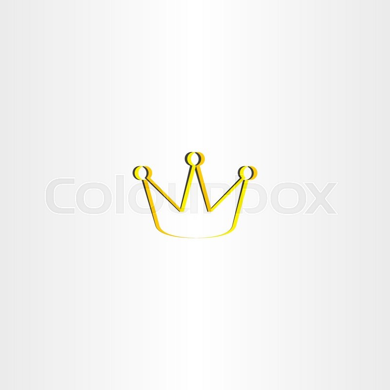 Golden King Crown Vector Logo Design Stock Vector Colourbox 800x800 Golden King Crown Vector Logo Design Stock Vector Colourbox