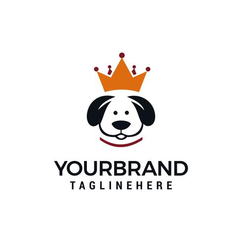 King Dog Logo Design Concept Dog Crown Vector Logo Design 490x490 King Dog Logo Design Concept Dog Crown Vector Logo Design