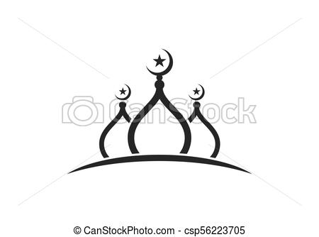 Islamic Mosque Logo Vector Icon Template 450x334 Islamic Mosque Logo Vector Icon Template