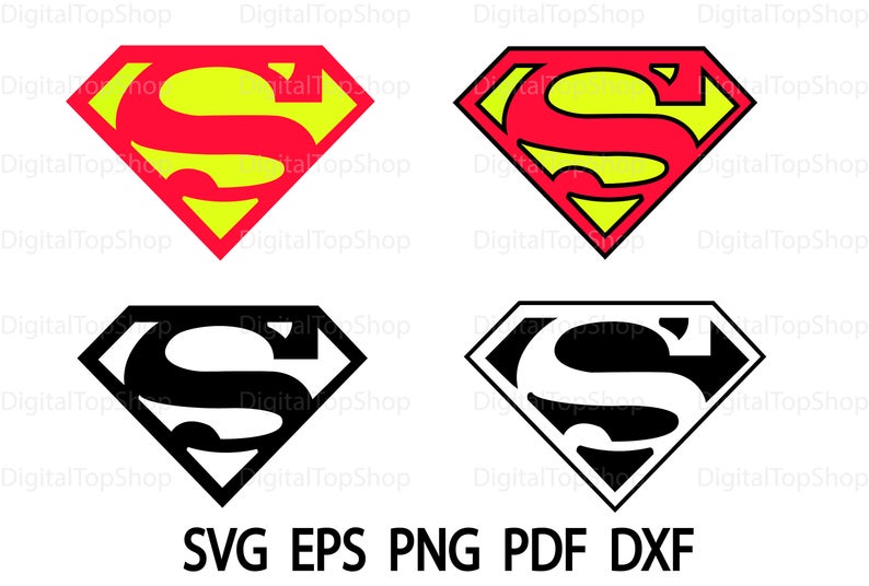794x536 Superman Logo Superman Logo Vector Superman Logo Clipart Etsy