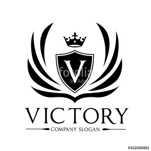 500x500 Victory Logo,crest Logo,hotel Logo,king Logo,crown Logo,vector