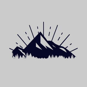 300x300 Wild Mountain Forest Logo Vector Buy The Logo Vector Format Scalable
