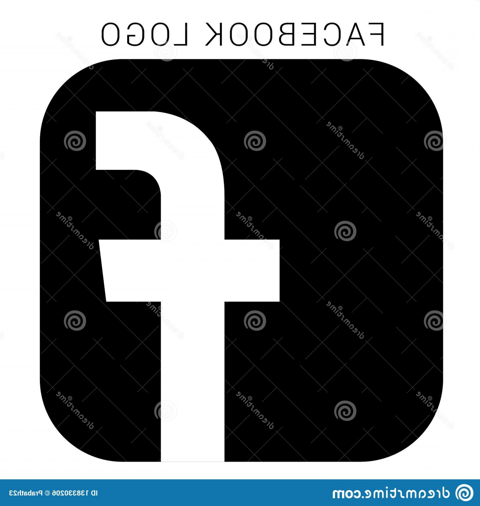 1920x2026 Black White Facebook Logo Vector Easily Editable Have