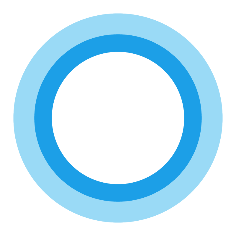 800x800 Microsoft Cortana Logo Vector In And Format