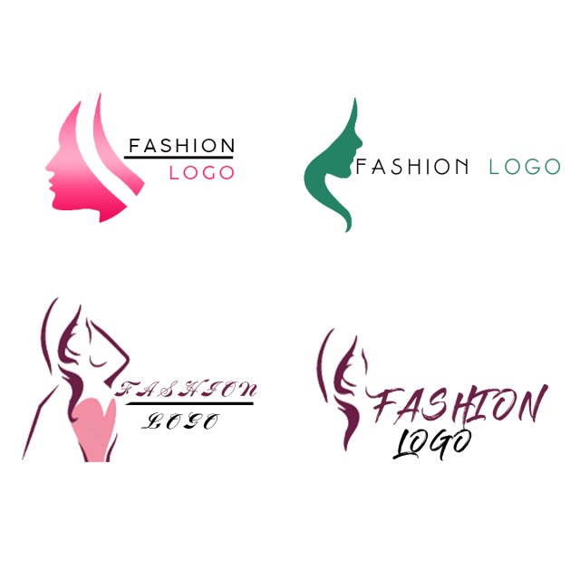 640x640 Fashion Clothing Logo Free Template Logos Vector Template For Free