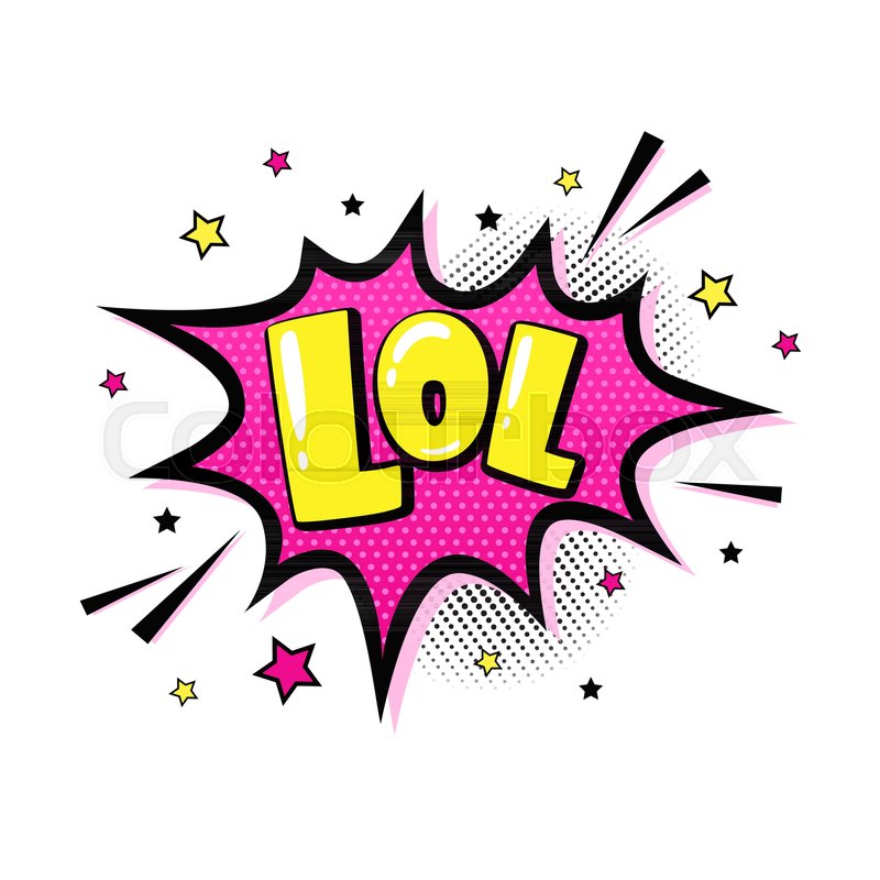 Lol Comic Speech Bubble In Pop Art Stock Vector Colourbox 800x800 Lol Comic Speech Bubble In Pop Art Stock Vector Colourbox