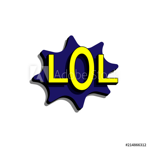 Comic Speech Bubble With Expression Text Lol Vector Bright 500x500 Comic Speech Bubble With Expression Text Lol Vector Bright