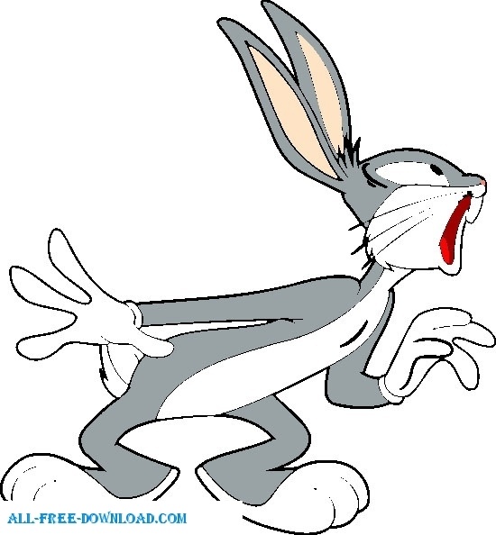 550x594 Bugs Bunny Free Vector In Encapsulated Postscript