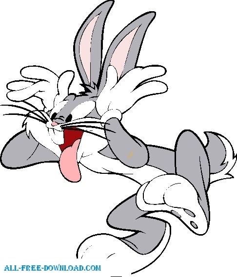 486x569 Bugs Bunny Free Vector In Encapsulated Postscript