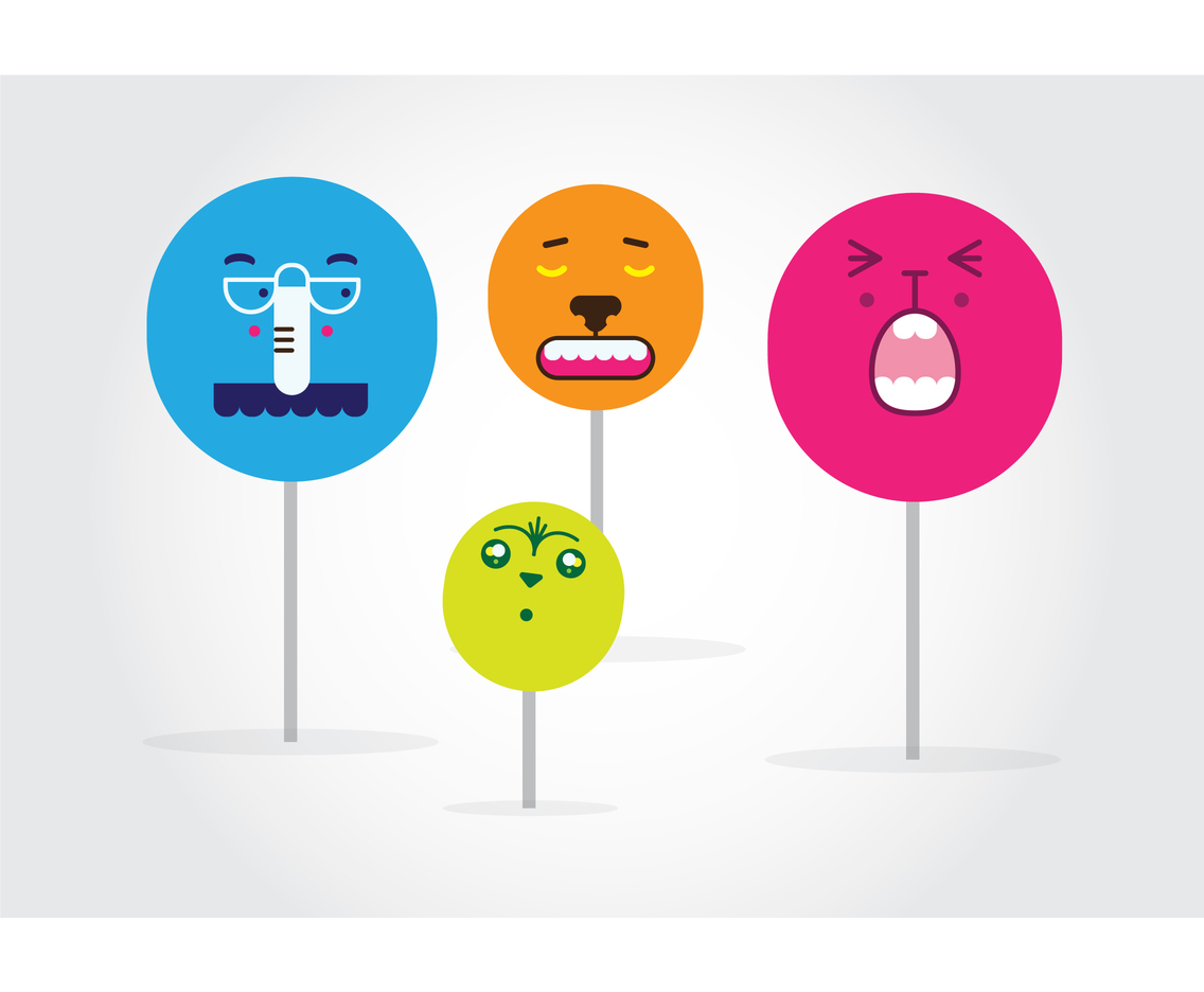 1136x936 Free Cute Adorable Faces Lollipop Vector Vector Art Graphics