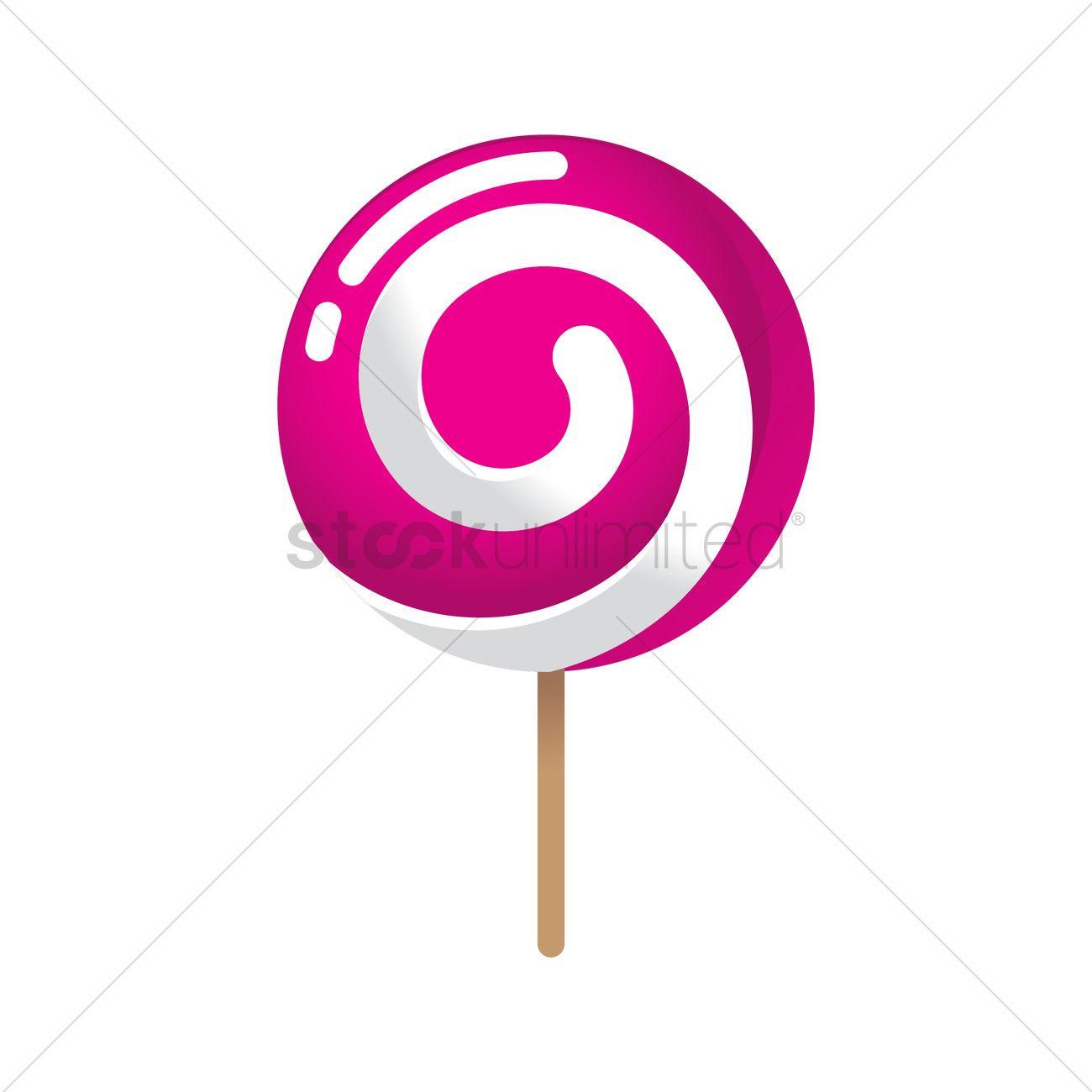 1300x1300 Lollipop Vector Image