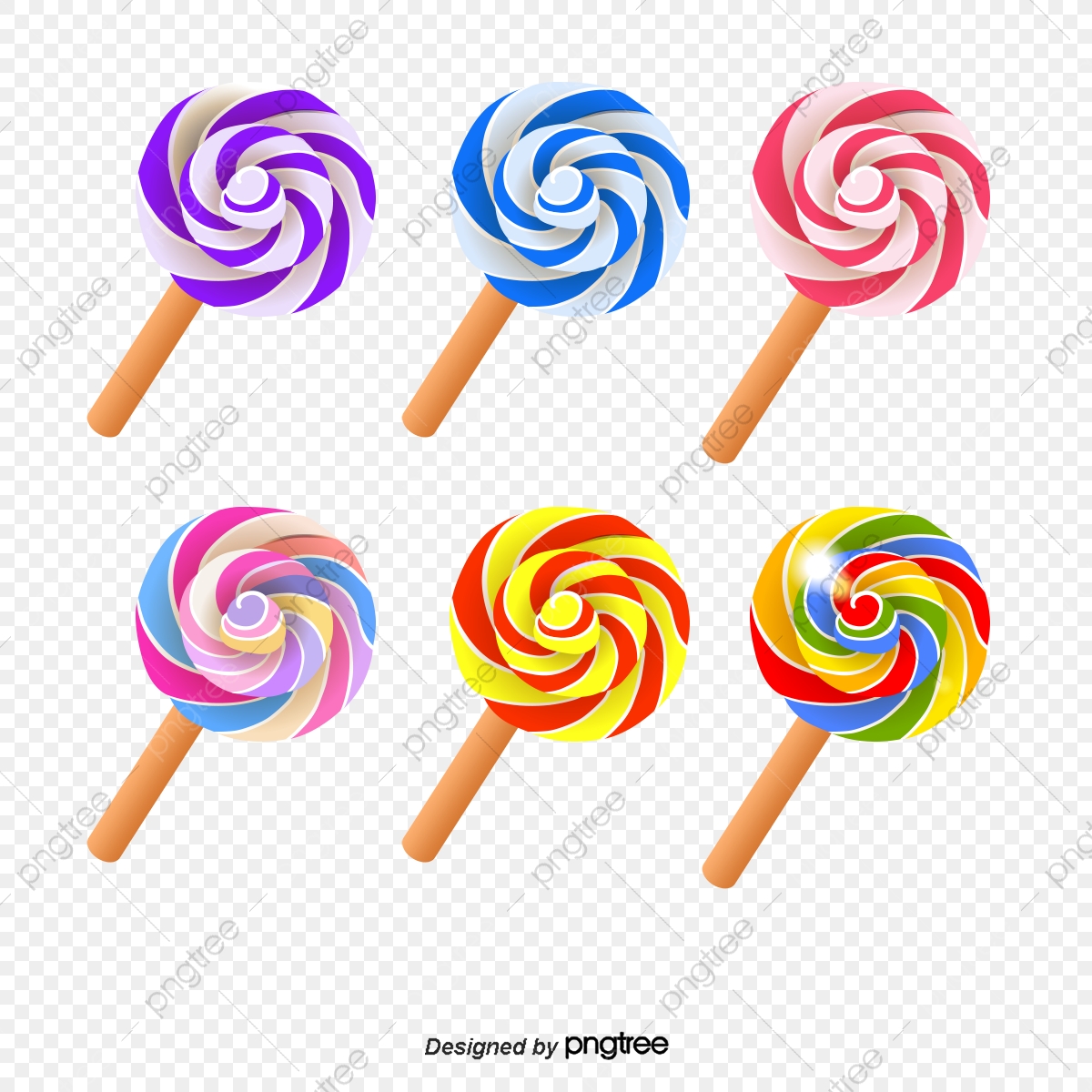Lollipop, Rainbow Candy, Vector Png And Vector With Transparent 1200x1200 Lollipop, Rainbow Candy, Vector Png And Vector With Transparent