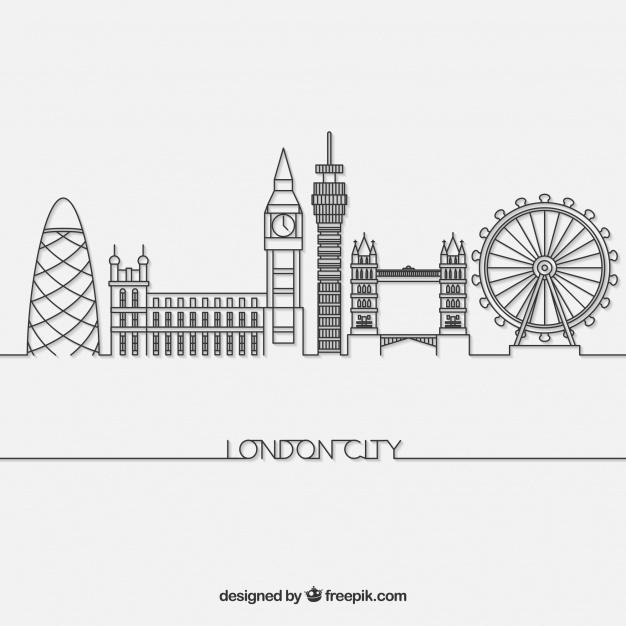 626x626 London Skyline Vectors, Photos And Free Download