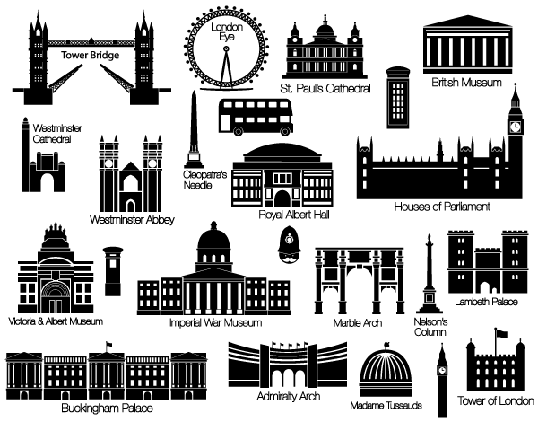 600x470 London Vectors Free Free Vectors London Skyline Silhouette