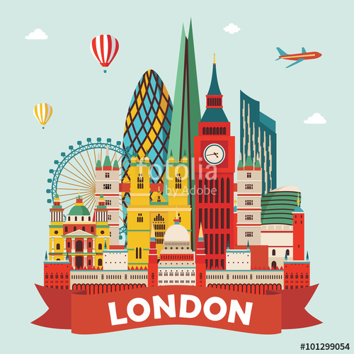 500x500 London Vector Illustration Stock Image And Royalty Free Vector