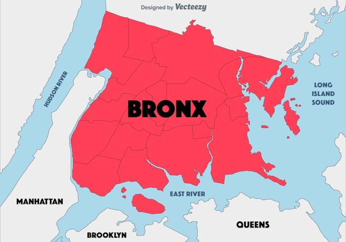 Abstract Background Of The Bronx Map 700x490 Abstract Background Of The Bronx Map