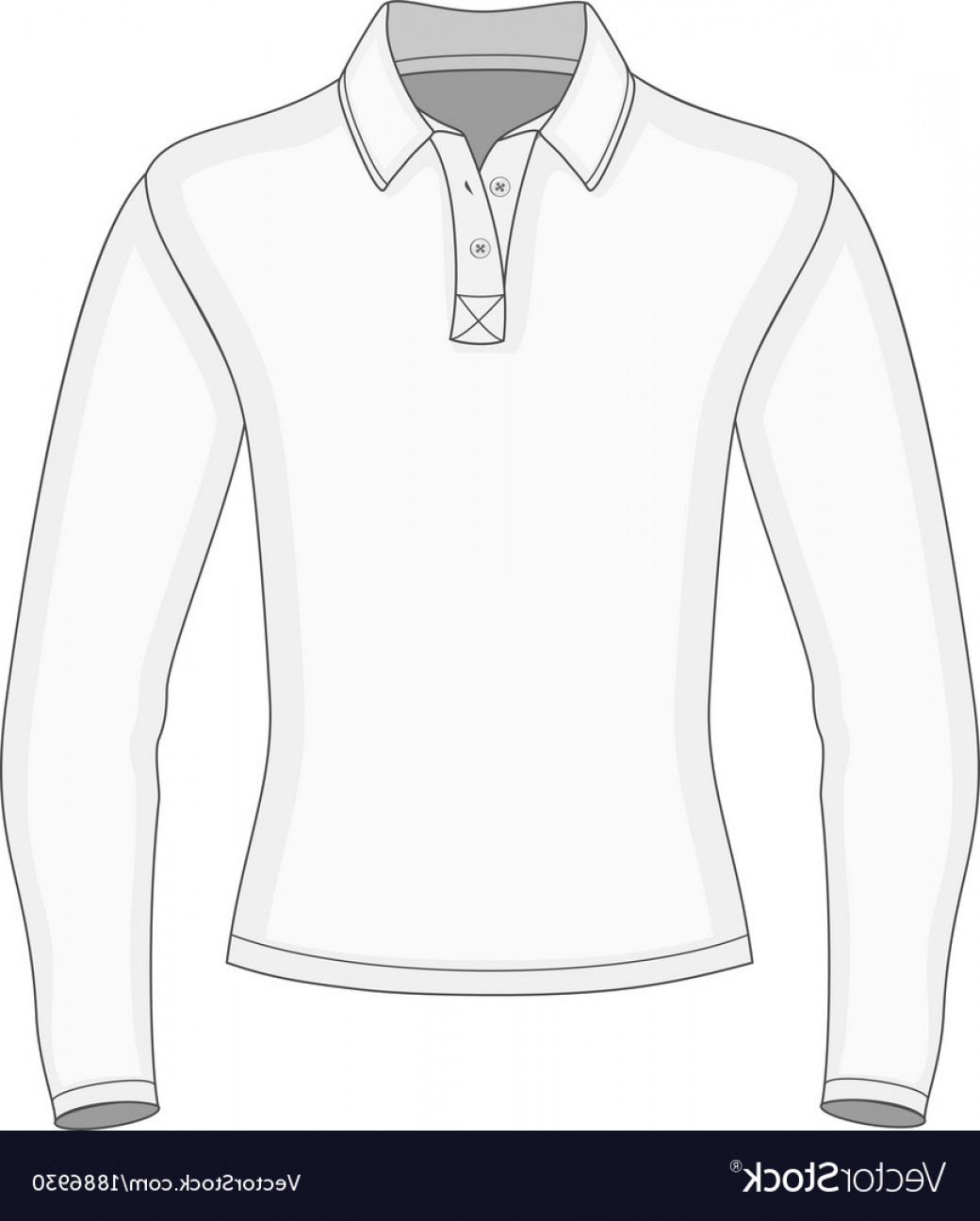 Download Long Sleeve Shirt Vector at Vectorified.com | Collection ...