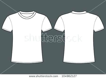 450x335 Long Sleeve T Shirt Vector Template Free Tee Blank Front And Back