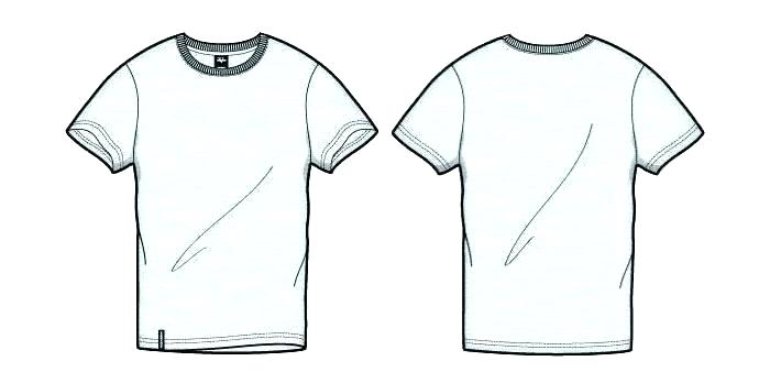 700x348 T Shirt Template Vector Free Download Polo Shirt Long Sleeve