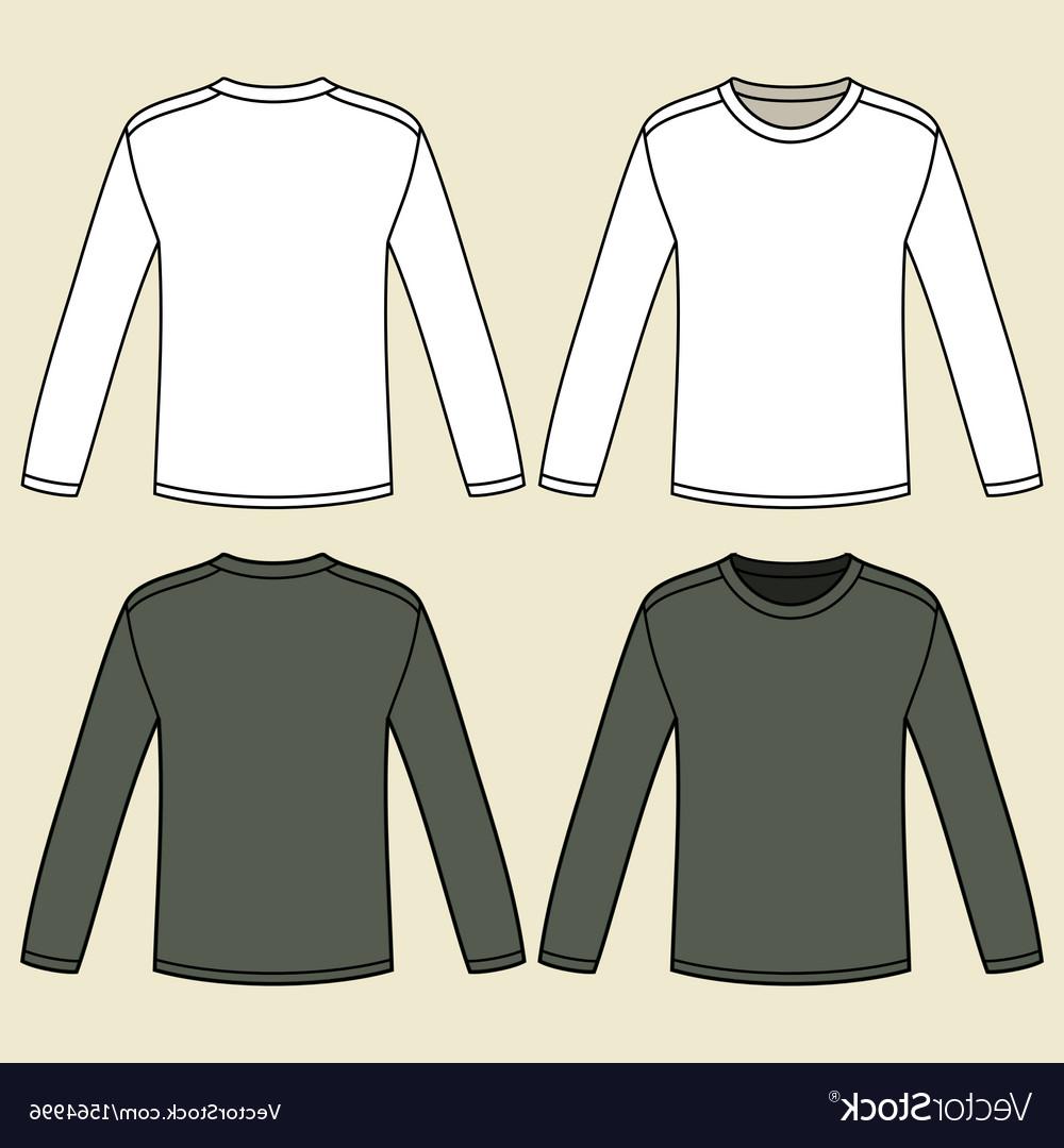 1000x1080 Hd Long Sleeve T Shirt Vector Template Images Free Vector Art