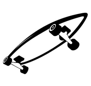 310x293 Skateboard Vector Drawing Cdr Free Graphics