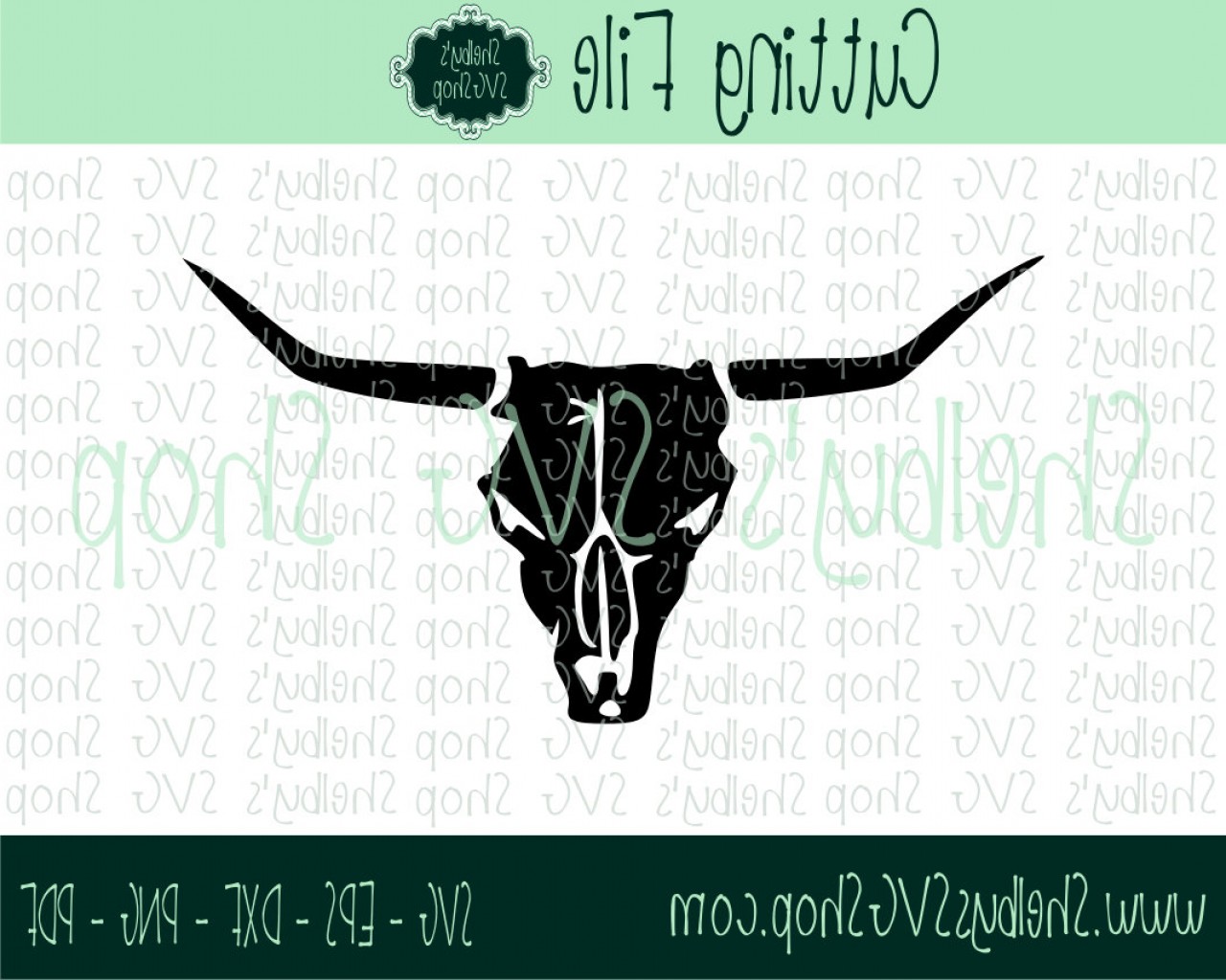 1280x1024 Longhorn Skull Cutting Dxf Soidergi