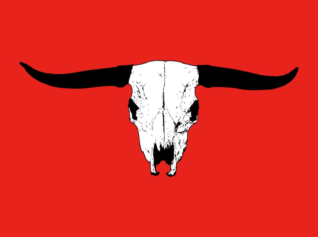 1024x765 Bull Skull Vector Vector Art Graphics