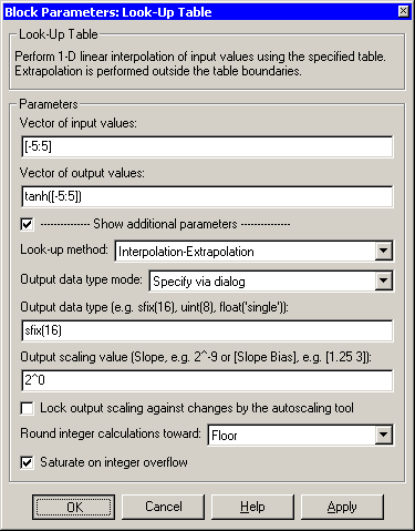 375x479 Look Up Table