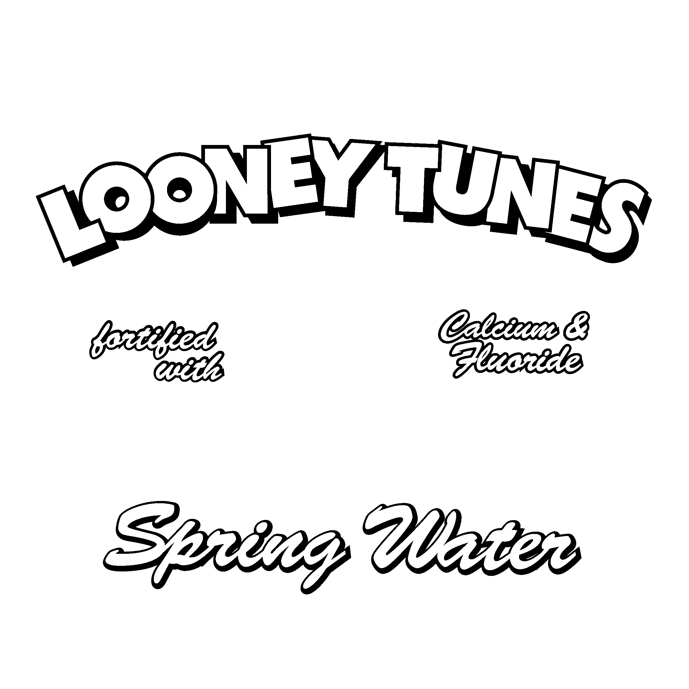 2400x2400 Looney Tunes Spring Water Logo Png Transparent Vector