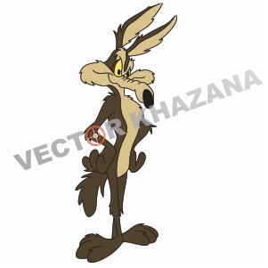 301x301 Looney Tunes Wile E Coyote Logo Vector