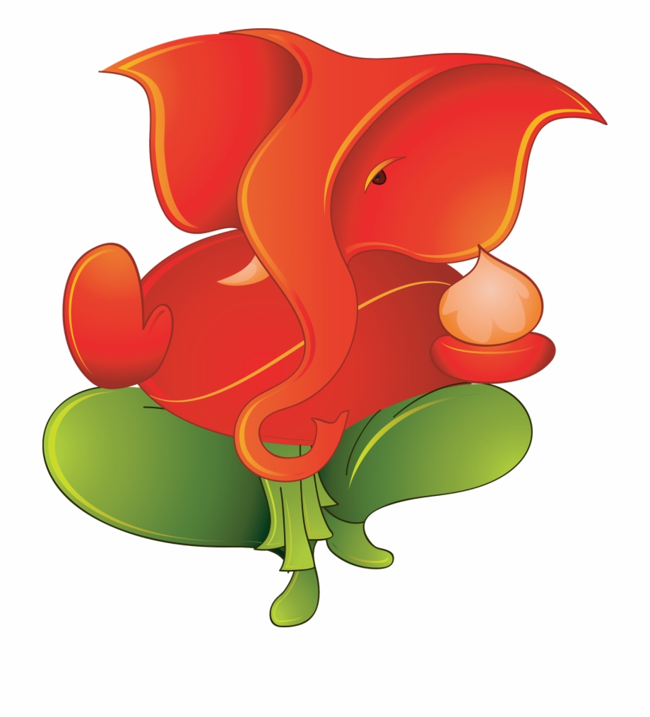 Lord Ganesha Vector Free High Quality Png 920x1015 Lord Ganesha Vector Free High Quality Png