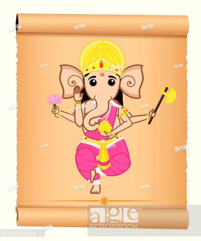 Lord Ganesha Vector Illustration, Stock Vector, Vector And Low 699x840 Lord Ganesha Vector Illustration, Stock Vector, Vector And Low