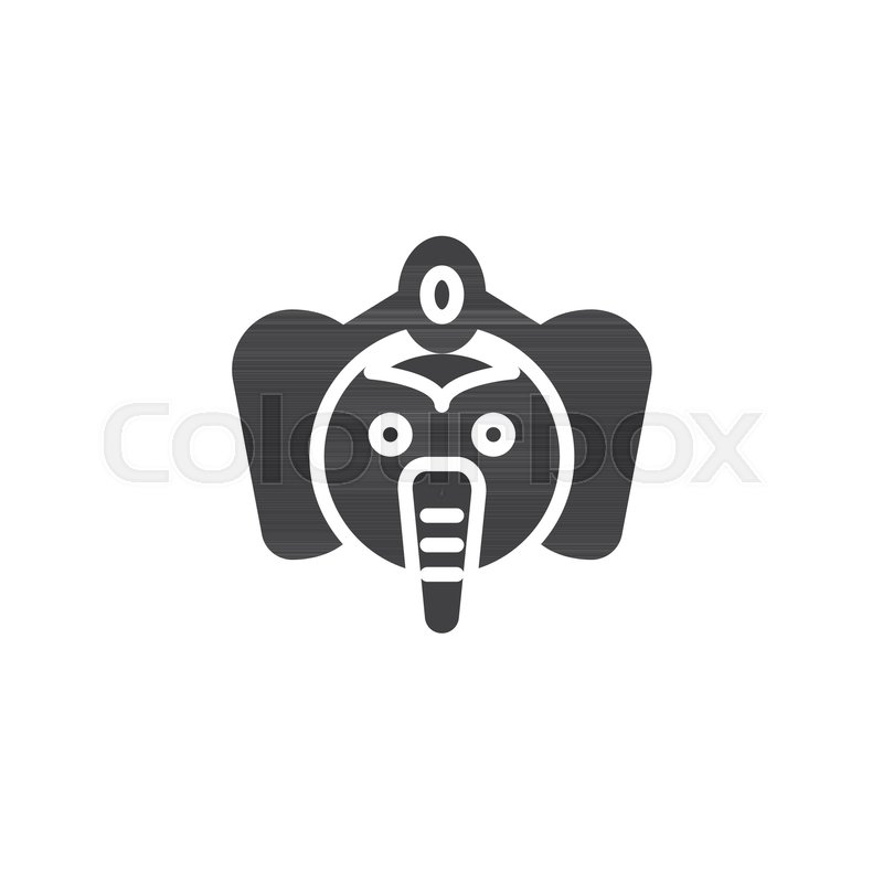 Lord Ganesha Vector Icon Filled Flat Stock Vector Colourbox 800x800 Lord Ganesha Vector Icon Filled Flat Stock Vector Colourbox