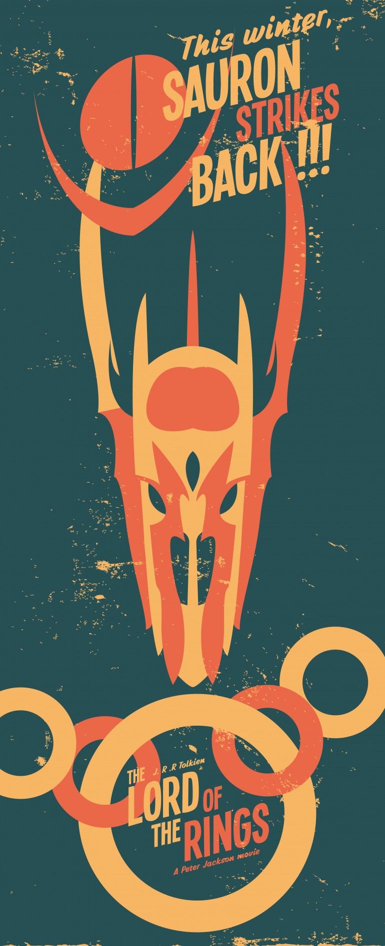 770x1889 Lord Of The Rings Poster Vector Art