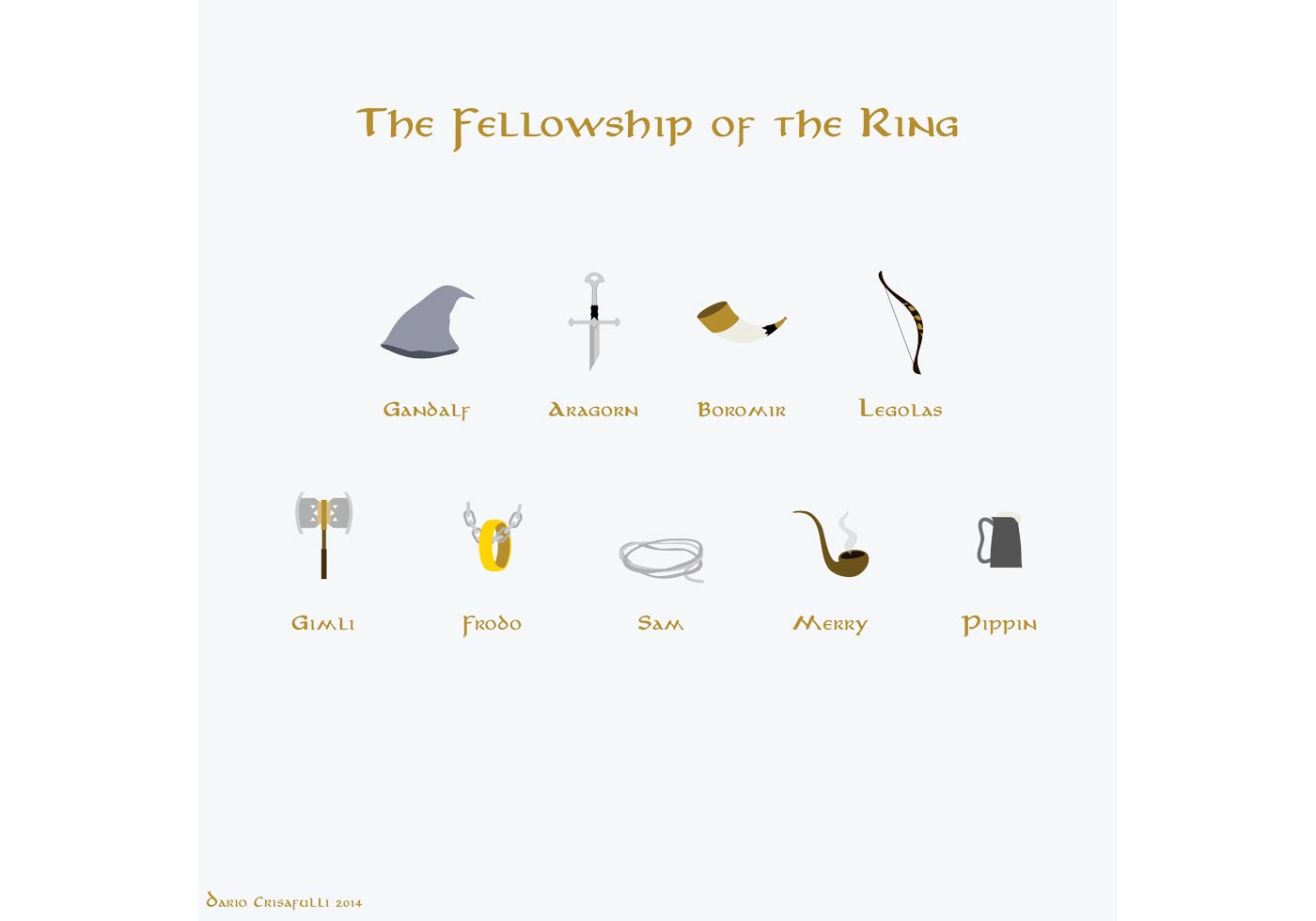 1400x980 Free Vector The Lord Of The Rings Vectors