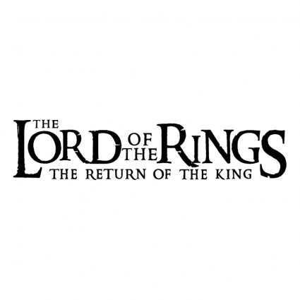 425x425 The Lord Of The Rings Vector Logo Free Vector Free Download