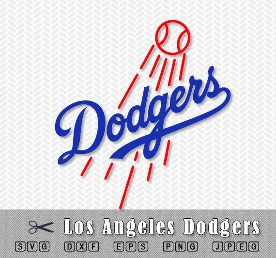 Los Angeles Dodgers Logo Vector at Vectorified.com | Collection of Los ...